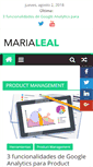 Mobile Screenshot of marialeal.com